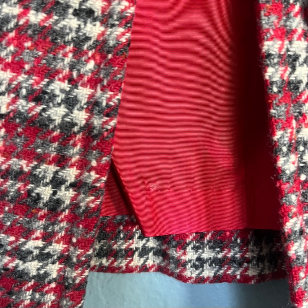 Pendleton Red And Black Wool Jacket - image 2